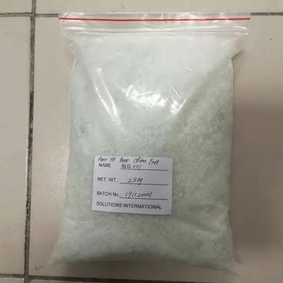 Διαφανής γυαλί για τρόφιμα που τηγανίζεται σε κόκκους ή σκόνη για κεραμική 99,99% καθαρότητα